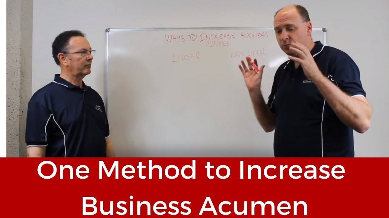 increase business acumen