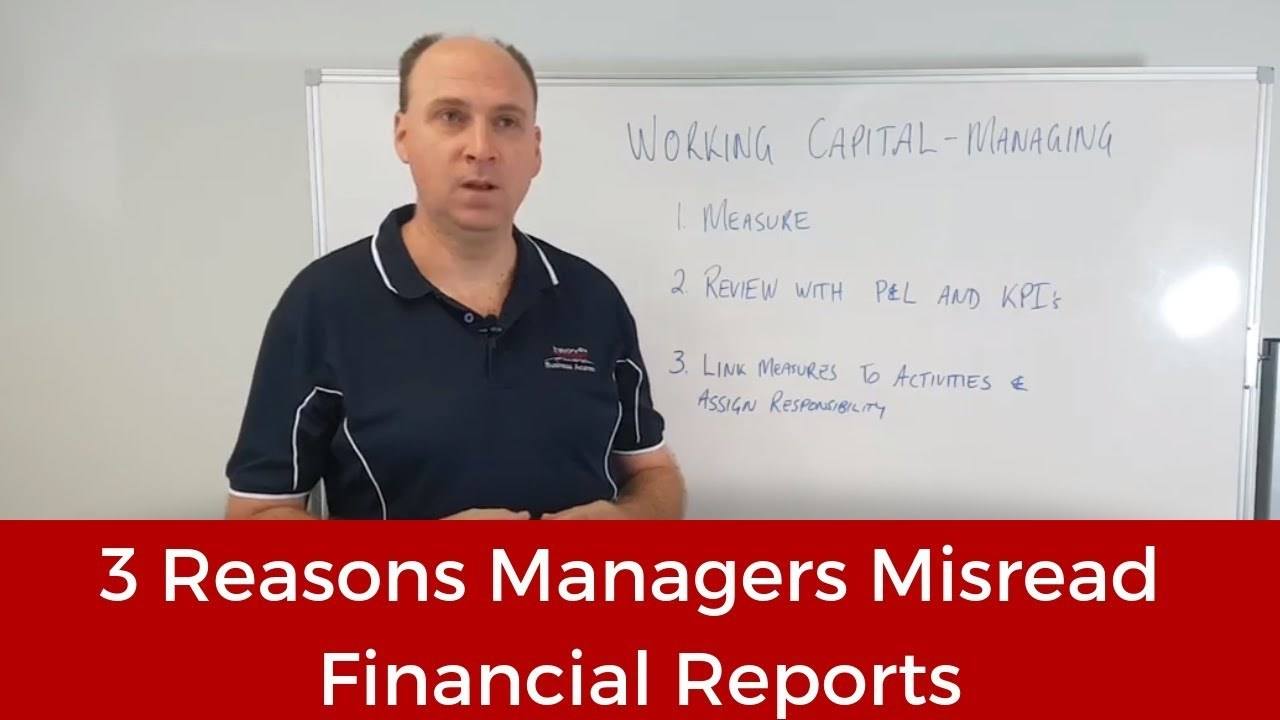 25. Three Reasons Managers Misread Financial Reports