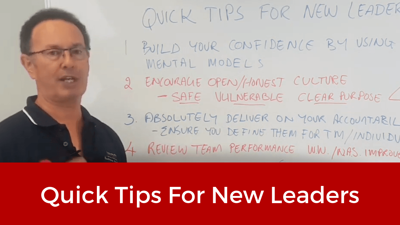 27. Quick Tips for New Leaders